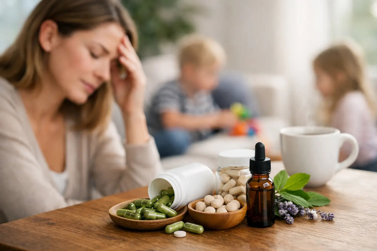 Stress Relief Supplements for Busy Moms