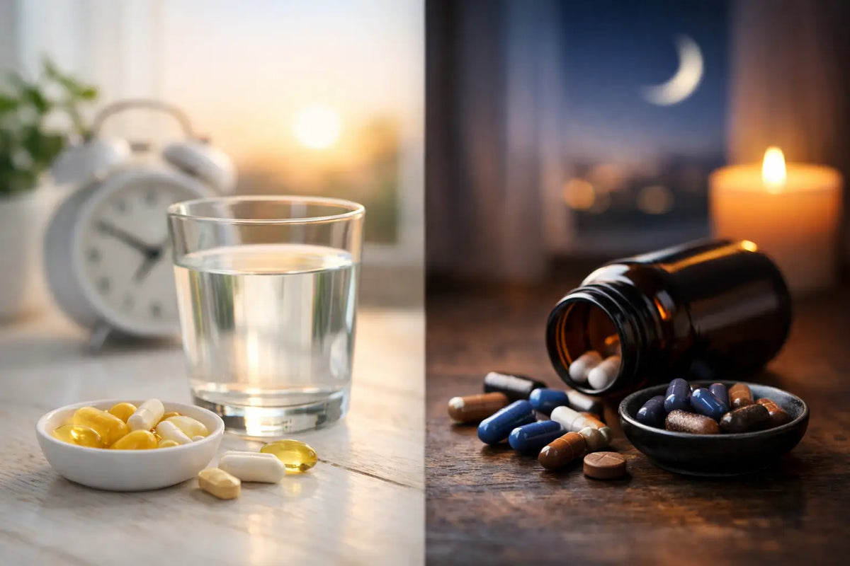 Morning vs Evening Wellness Supplements: What Fits?